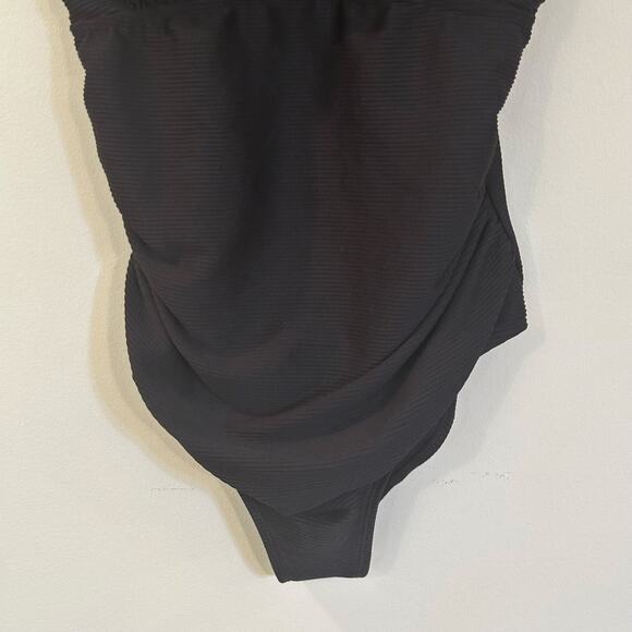 NipTuck Swim Black One Piece Bathing Suit sz 8 Nip Tuck Joanne - Picture 4 of 11